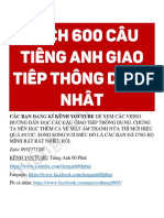 600 CÂU GIAO TIẾNG ANH THÔNG DỤNG (FULL PDF)