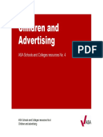 ASA Children and Advertising 2005 School Resource 4