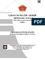 Ujian Sumatif Akhir Jenjang (Usaj) : TAHUN PELAJARAN 2022/2023