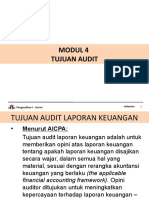 Modul 4 Tujuan Audit