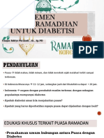 Manajemen Diabetisi Ramadhan