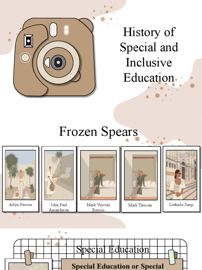 History of Special Education in the Philippines | PDF | Special ...
