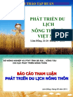 Phát Triển Du Lịch Nông Thôn Ở Việt Nam