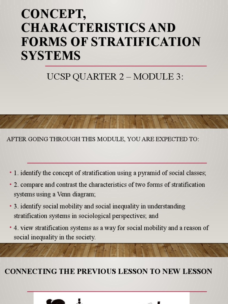 Concept, Characteristics and Forms of Stratification Systems | PDF ...