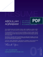 Resume: Abdullah Aqrabawi