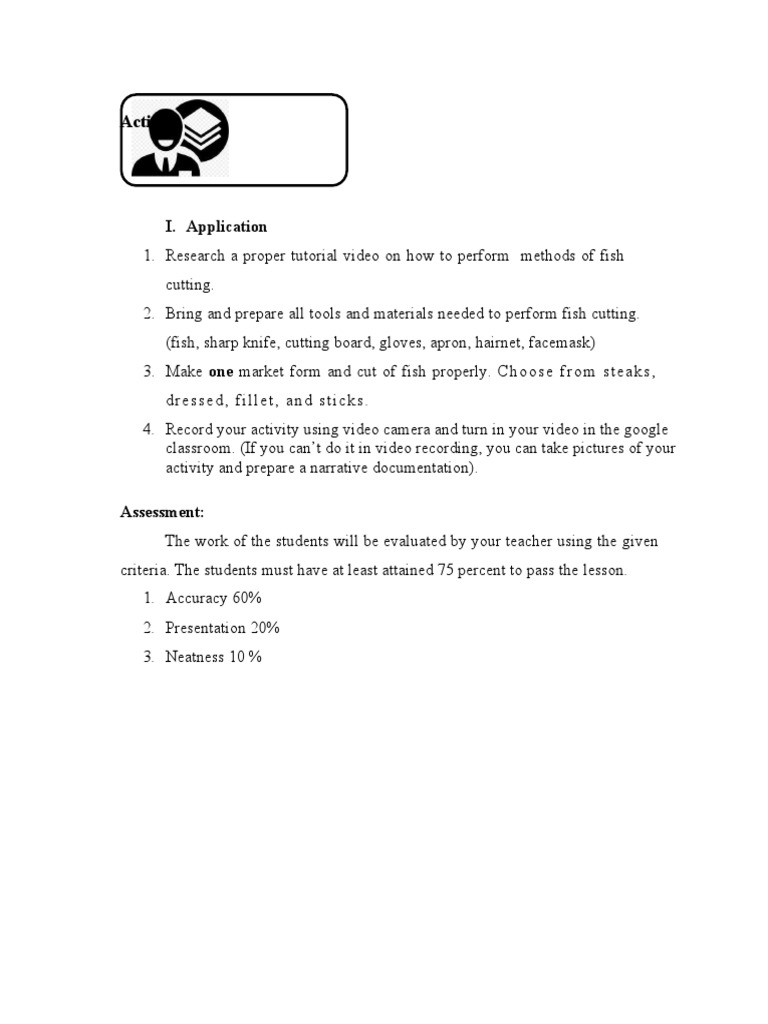 Fish MArket Forms and Cuts PDF