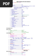 PMDG b744 Checklist