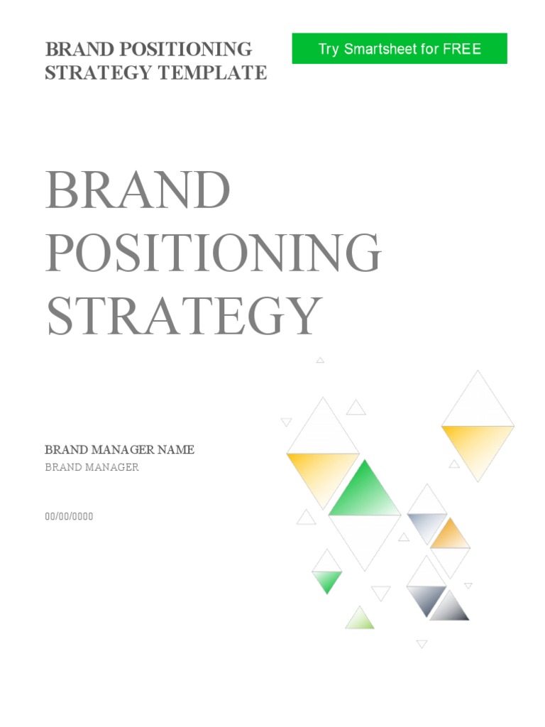 IC Brand Positioning Strategy 11225 - WORD | PDF | Business