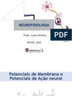 NEUROFISIO_AULA 3_POTENCIAIS DE MEMBRANA E AÇÃO