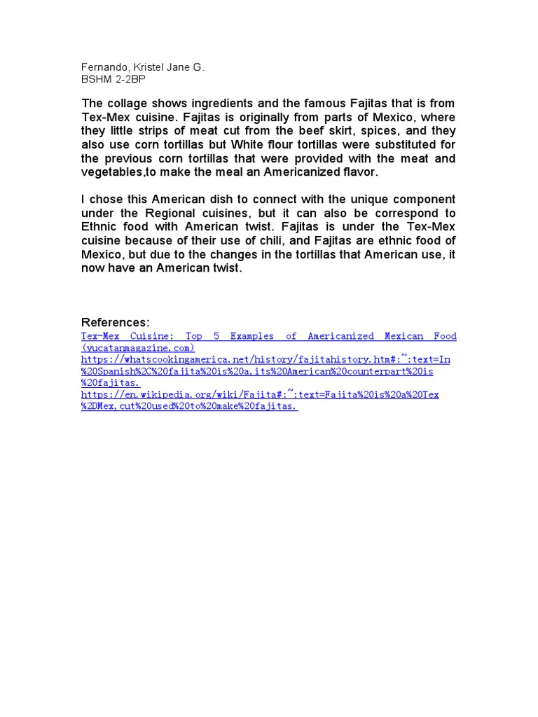 International Cuisine PDF