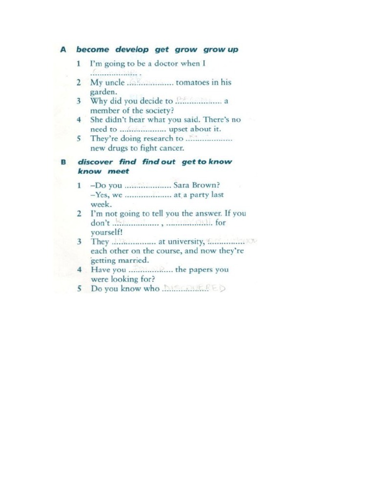 Sentence Transformation - Grammar | PDF