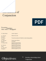 Introduction to Conjunctions in FinTech Presentation