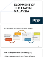 Development of Child Law in Malaysia
