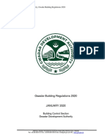 Gwadar Development Authority, Gwadar Building Regulations 2020