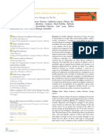 Potential Impact of Climate Change On The Be: Impacto Potencial Del Cambio Climático en La Apicultura