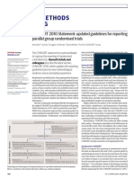 Research Methods & Reporting: Consort 2010 Statement: Updated Guidelines For Reporting Parallel Group Randomised Trials