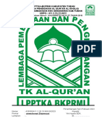 Lpptka-Bkprmi Kabupaten Tuban Taman Pendidikan Al-Qur'An Al-Kholiq Ds. Penambangan Kec - Semanding Kab - Tuban NSPQ: 411.2.35.23.0631