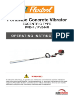 44mm Concrete Vibrator Manual