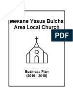 Mekane Yesus Bulcha Area Local Church Business Plan