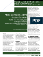 Atopic Dermatitis and The Stratum Corneum