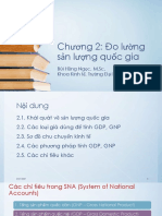 Chương 2 Đo lường sản lượng quốc gia