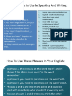 B.inggris 10 Expressions To Use in Speaking and Writing