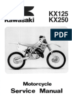 KX125 KX250: Service Manual