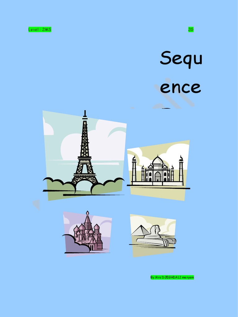 Sequence Four Me and My Travels | PDF | Learning | Nonverbal Communication