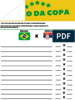Bolão Copa 20% Organizador