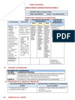 Sesión de Aprendizaje Matematicas