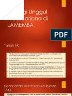 Strategi Unggul Prodi Sarjana Di Lamemba