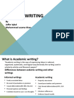 Essential Guide to Academic Writing