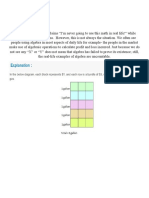 Adv. Algebra - Application of Algebra