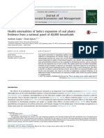 Journal of Environmental Economics and Management: Aashish Gupta, Dean Spears
