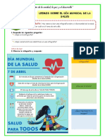 Ficha-Lun-Fecha Cívica-Leemos Sobre El Día Mundial de La Salud