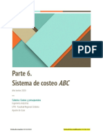 PARTE 6. Sistema de Costeo ABC