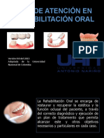 Guia de Atención en Rehabilitación Oral: Versión 0:0 Del 2013 Adoptada de La Universidad Nacional de Colombia