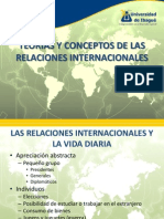 Teorias y Conceptos de Las Relaciones Internacionales