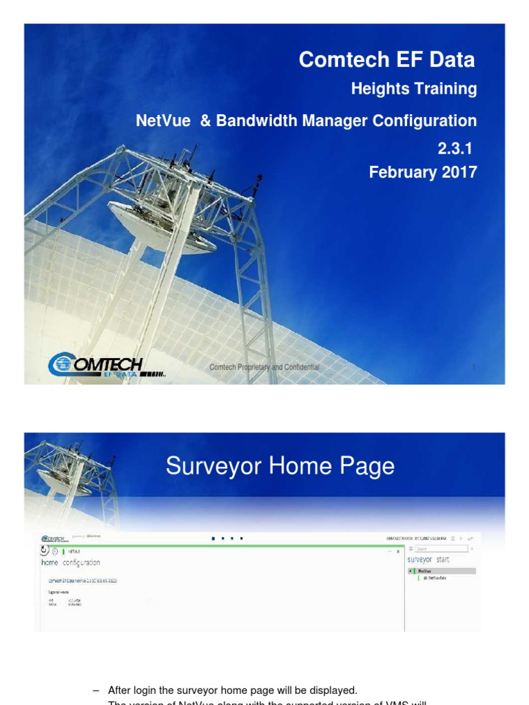 5 NetVue & Bandwidth Manager Configuration PDF Modulation