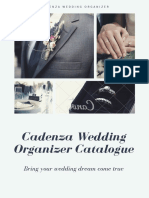 Cadenza Wedding Organizer Katalog