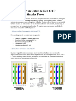 Como Hacer Un Cable de Red UTP Ethernet en Simples Pasos