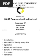 Ajay Kumar Garg Engineering College: HART Communication Protocol