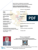 (The Indonesian Health Profession Board) : Registration Certification of Midwife