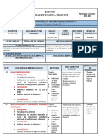 Boston Unidad Educativa Bilingue: Plan de Destrezas Con Criterio de Desempeño #1. Datos Informativos