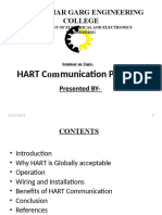 Presentation On Hart Communication Protocol