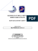 Kejohanan Bola Sepak: MSSD Pasir Gudang BAWAH 12/15/18 TAHUN
