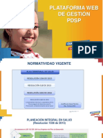 Plataforma Web de Gestión PDSP
