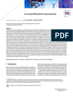 Application of Nano Water Based Drilling Fluid in Improving Hole Cleaning