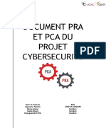 5.document Pra Et Pca Du Projet Cybersecurite