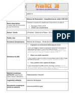 (À Copier Coller Sur Le Formulaire Du Site Primtice 38) : S'Approprier Un Environnement Informatique de Travail